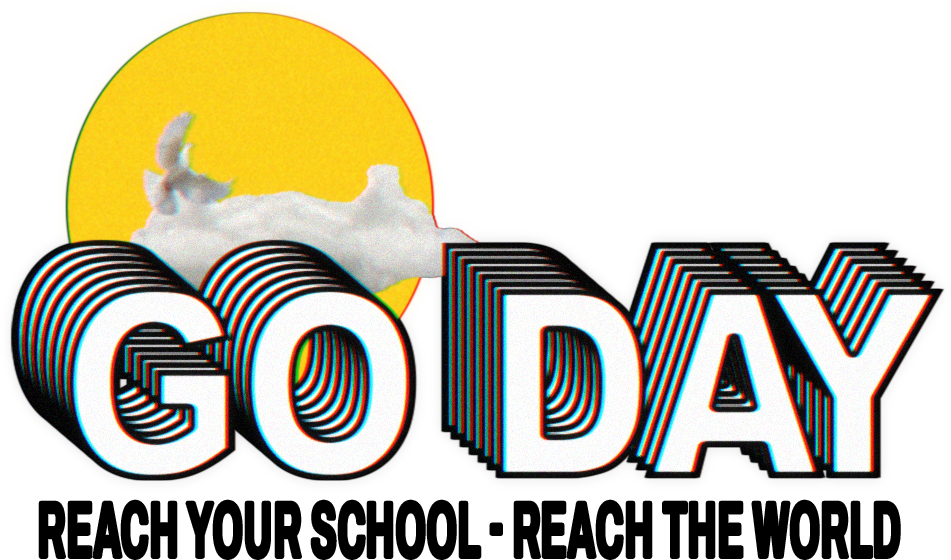 Logo + tagline — GO DAY graphic